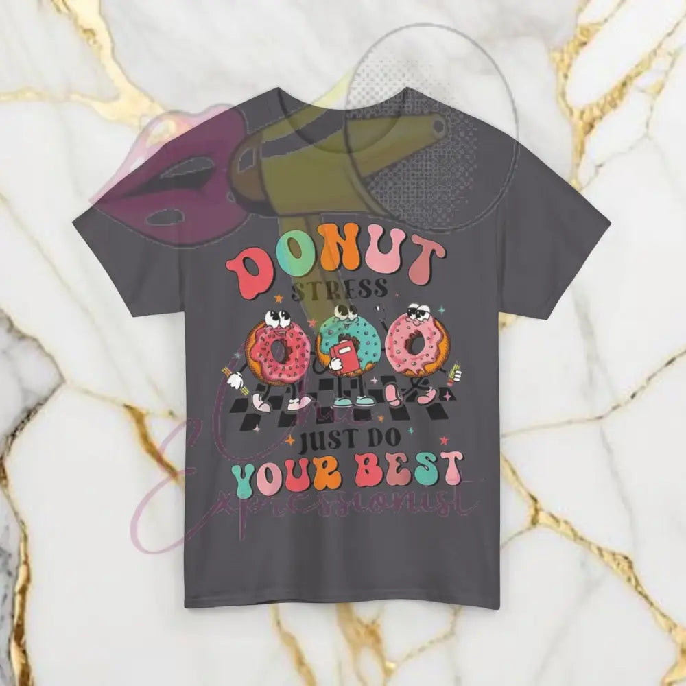 Donut Stress Tshirt Charcoal / S T-Shirt