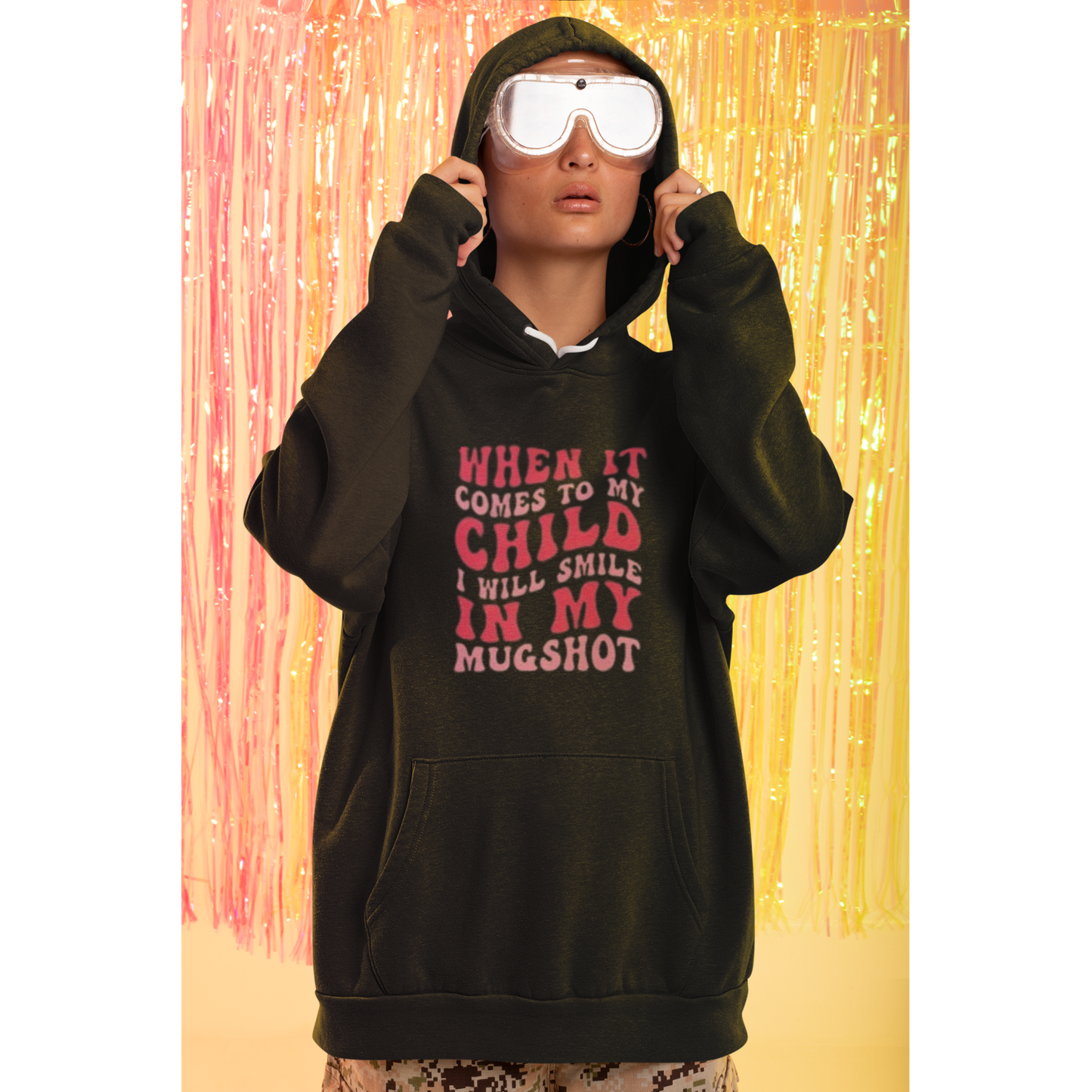 Mugshot Humor Hoodie