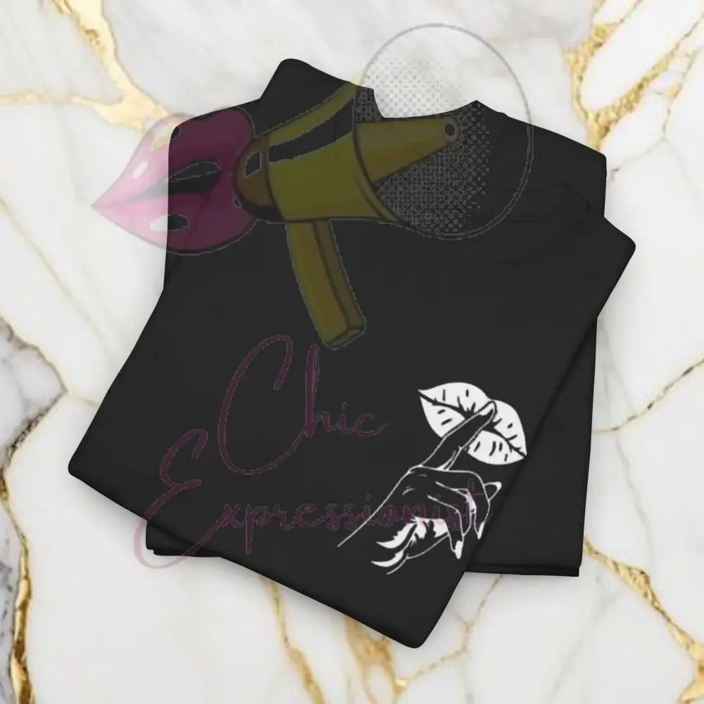 Front/Back Shh Tshirt T-Shirt