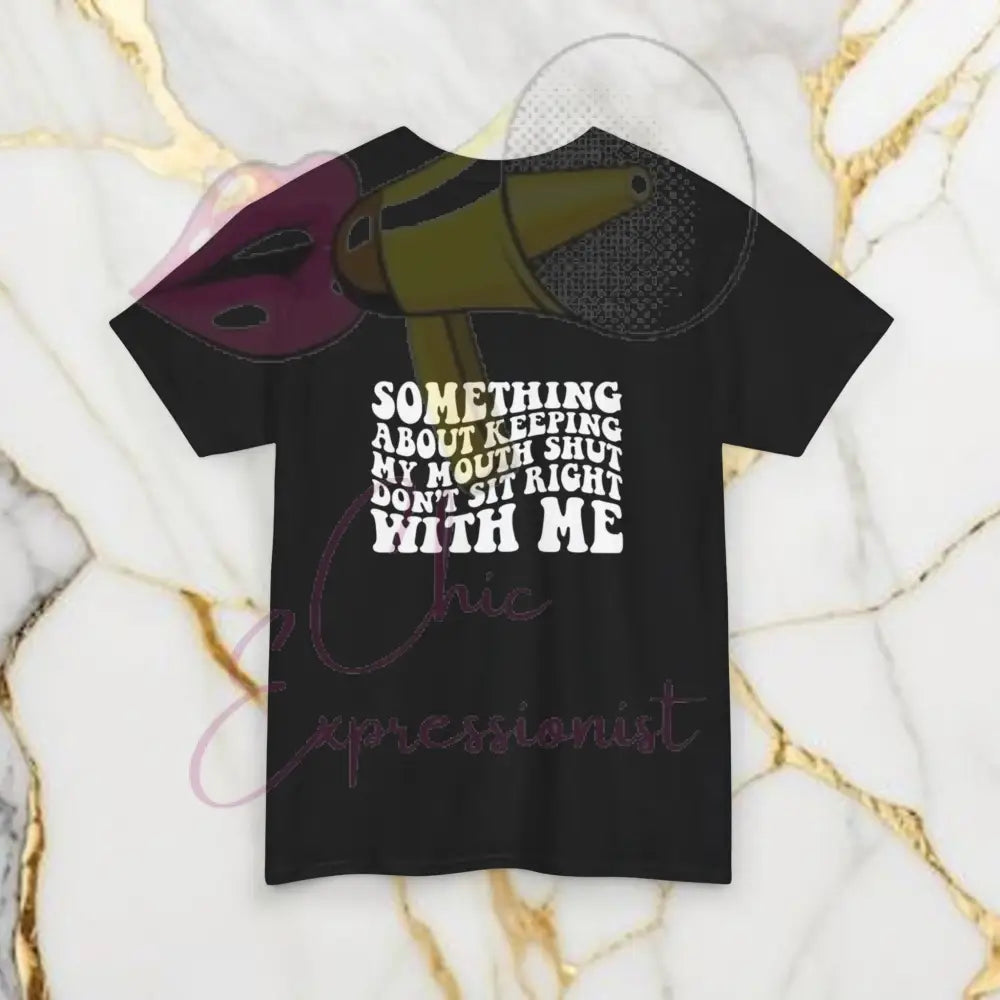 Front/Back Shh Tshirt T-Shirt