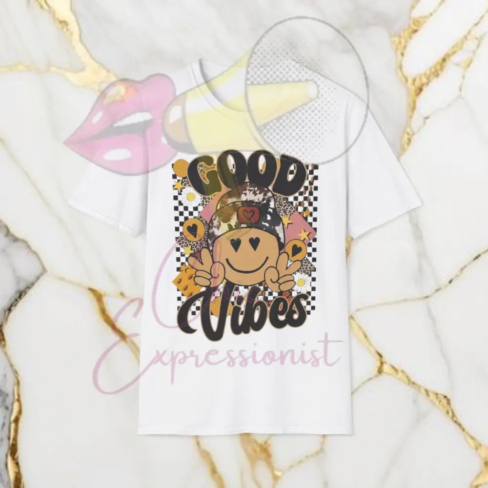 Good Vibes T-Shirt White / Xs