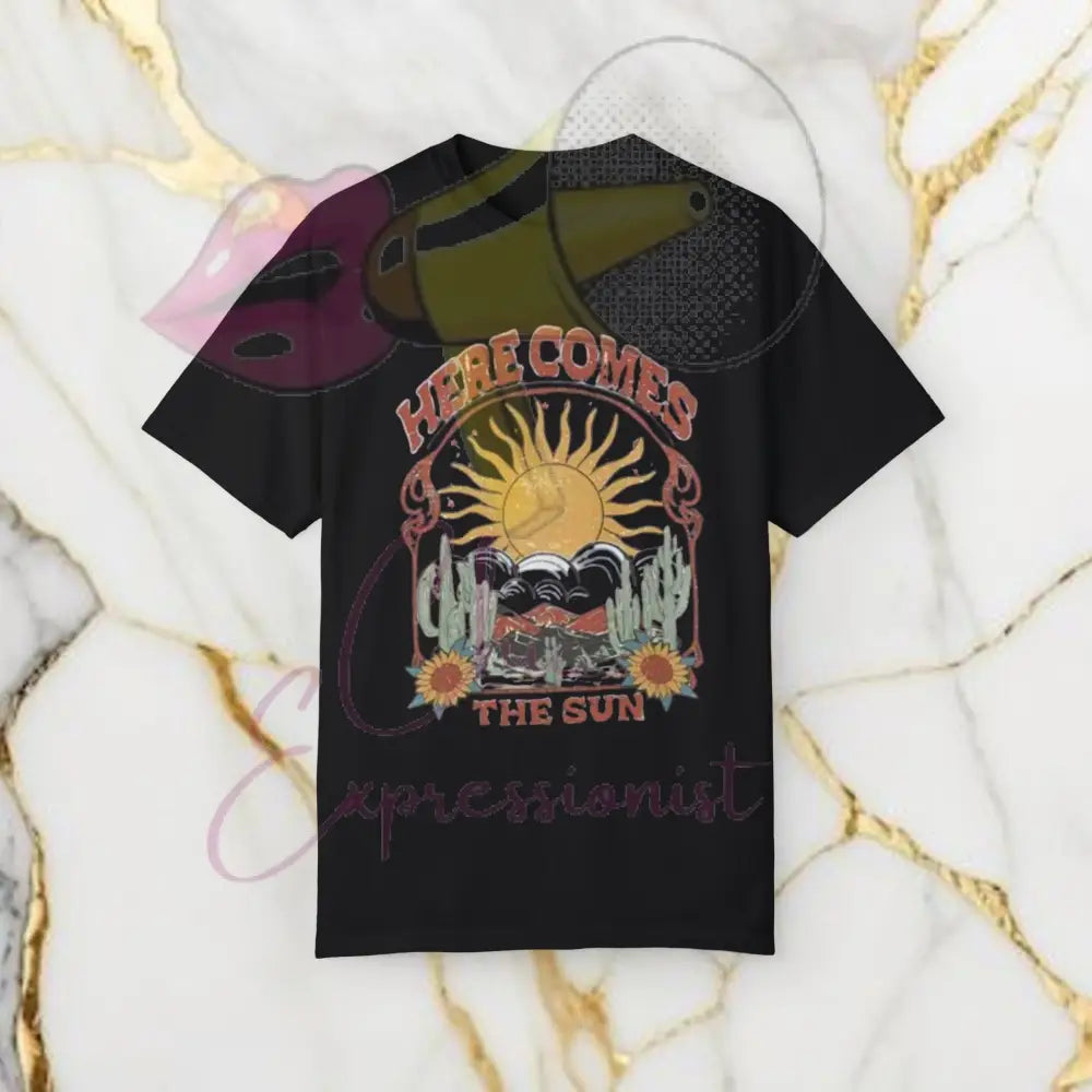 Vintage Sun T-Shirt Black / S T-Shirt