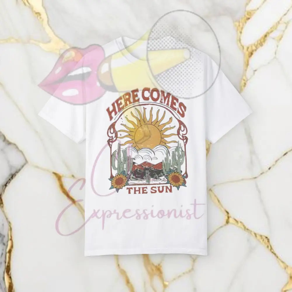 Vintage Sun T-Shirt White / S T-Shirt