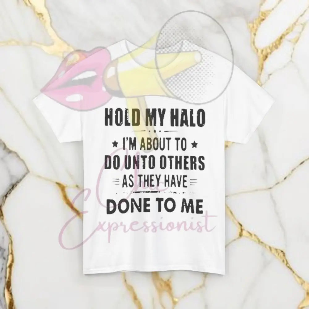 Hold My Halo T-Shirt White / S