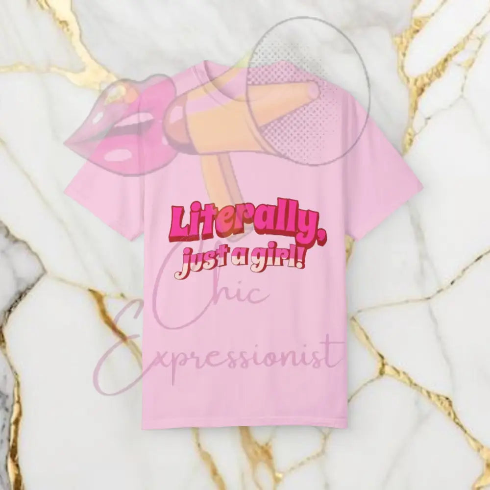 Literally Just A Girl Shirt Blossom / S T-Shirt