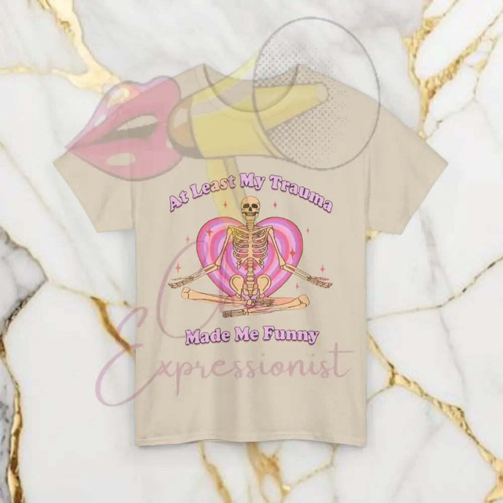 Trauma Funny T-Shirt Sand / S T-Shirt