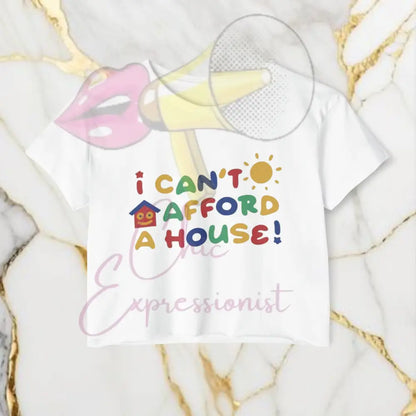 Afford Crop Top White / 2Xl T-Shirt
