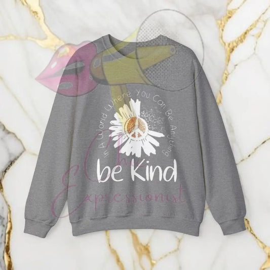 Be Kind Sweatshirt S / Graphite Heather