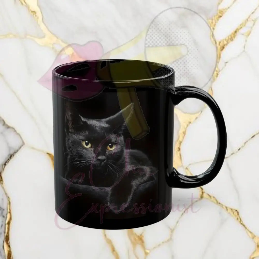 Black Cat Mug (11Oz) 11Oz