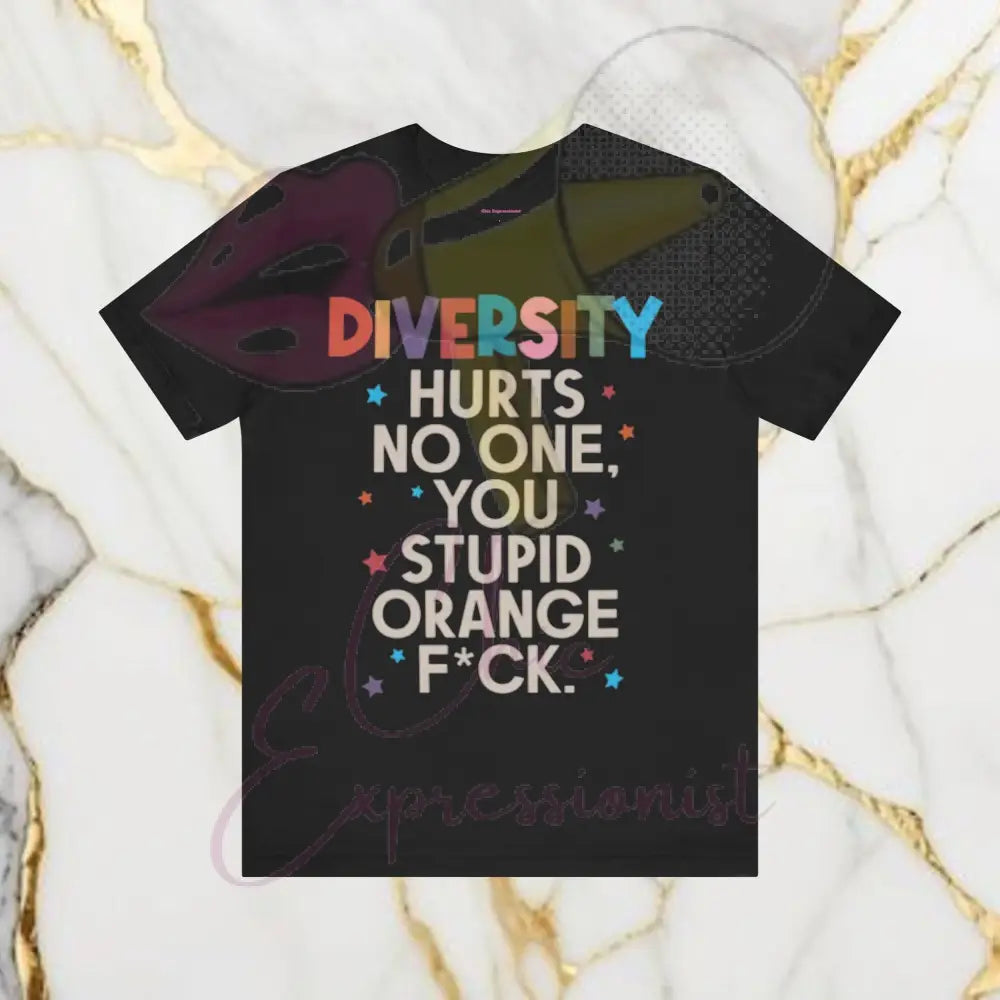 Diversity Hurts No One Tee Black / S T-Shirt