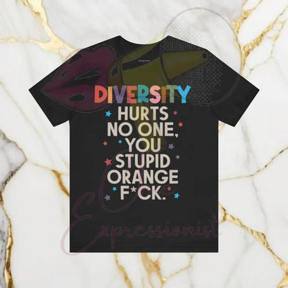 Diversity Hurts No One Tee Black / S T-Shirt