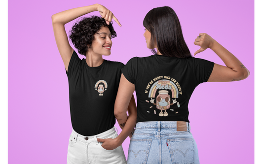 Front/Back Med T-Shirt