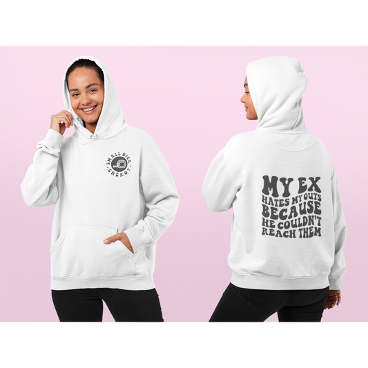 Small Energy Adult Humor Hoodie