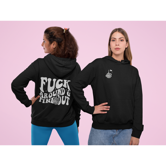 Middle Finger Adult Hoodie