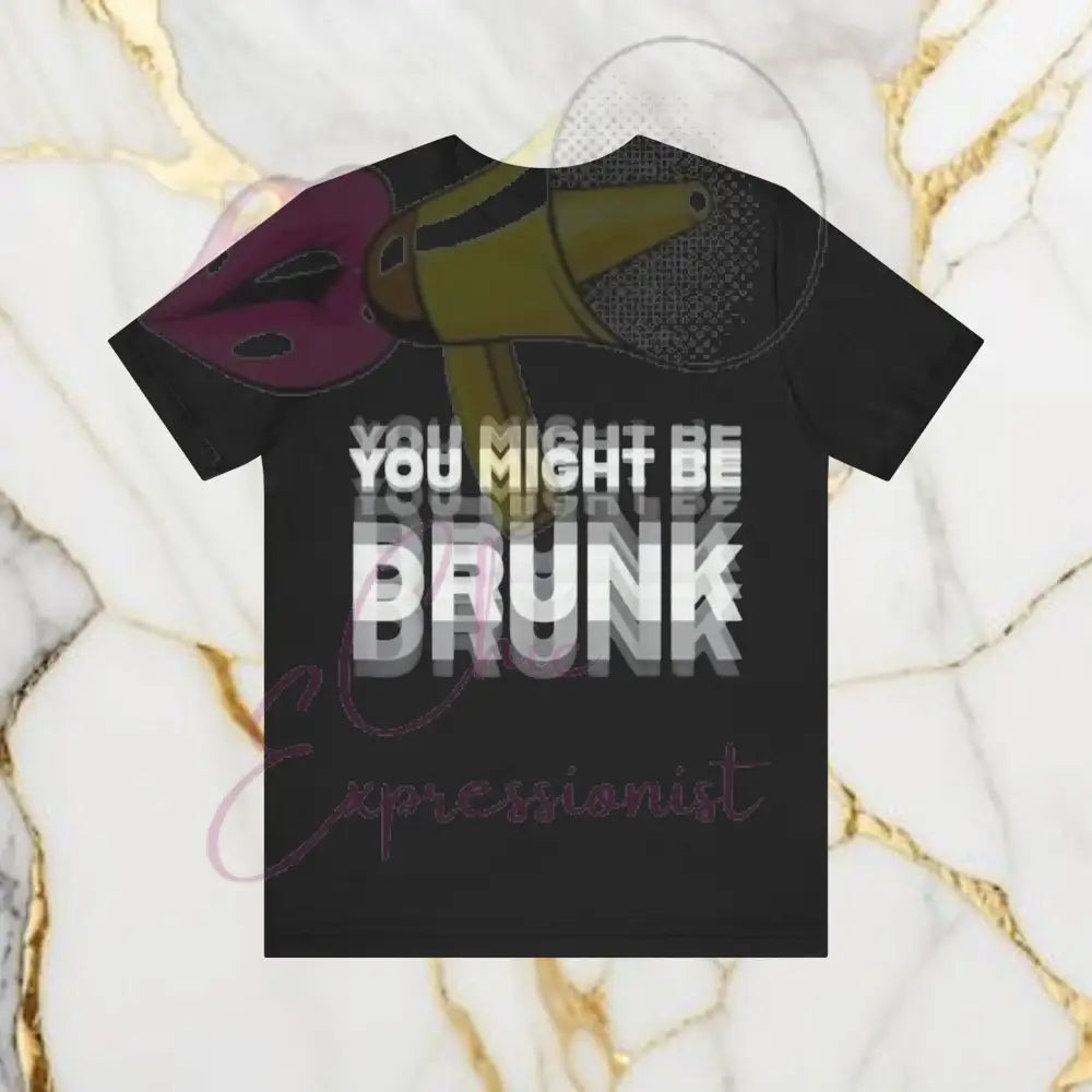 Funny Drunk Unisex Tee Black / S T-Shirt