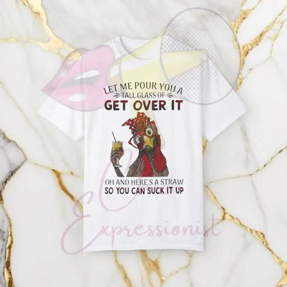 Unisex Get Over It T-Shirt White / S T-Shirt