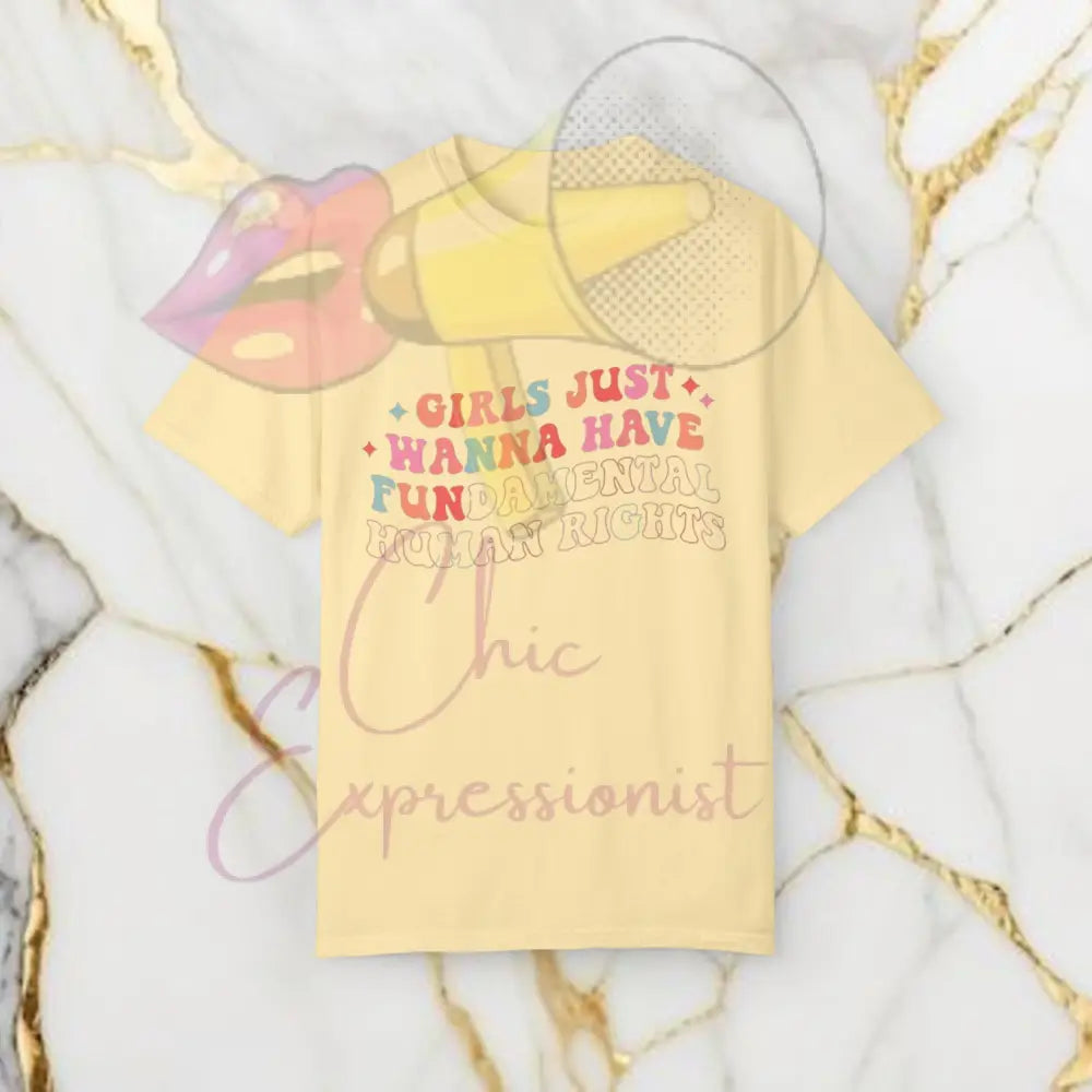 Girls Just Wanna Have Fun T-Shirt Banana / S T-Shirt
