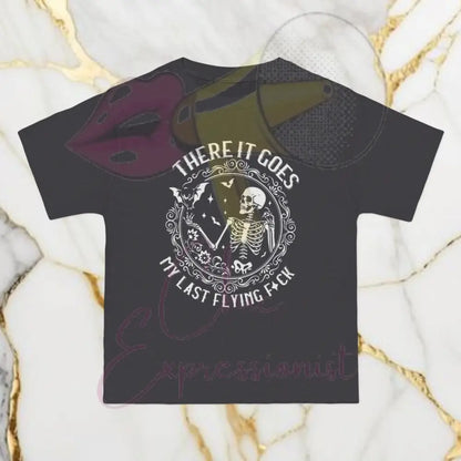 Last Flying Oversized T-Shirt Charcoal Heather / S