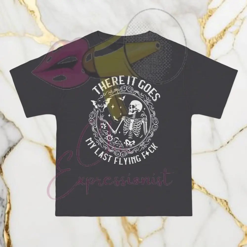 Last Flying Oversized T-Shirt Charcoal Heather / S