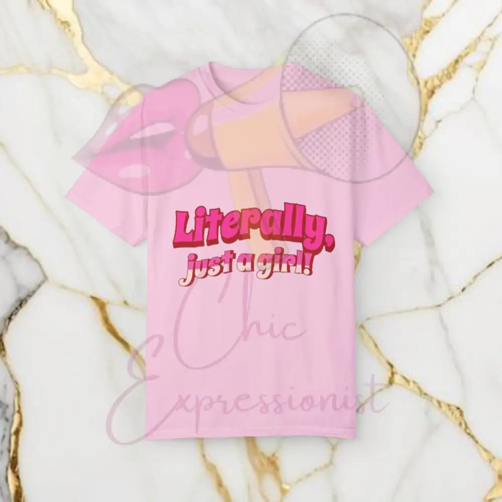 Literally Just A Girl Shirt Blossom / S T-Shirt