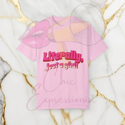 Literally Just A Girl Shirt Blossom / S T-Shirt