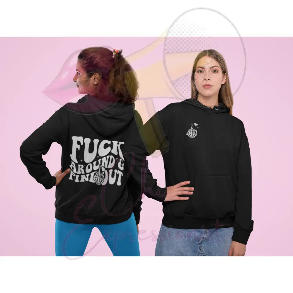 Middle Finger Adult Hoodie Hoodie