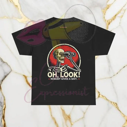 Nobody Gives a Shit Tshirt Black / S T-Shirt
