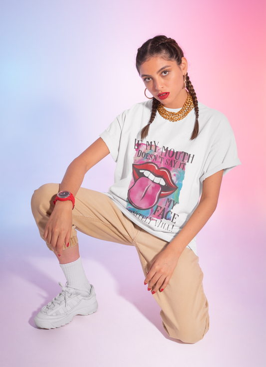 My Face Says It T-Shirt