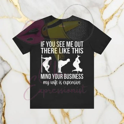 Stripper Mind Your Business Funny T-Shirt Black / S T-Shirt