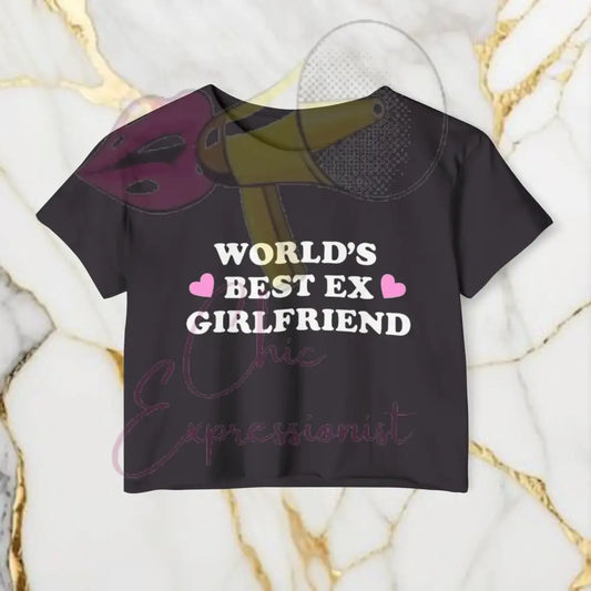 Women’s Festival Crop Top Black / Xs T-Shirt